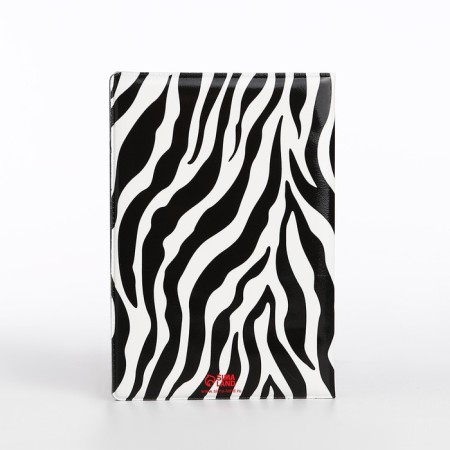 Cover for passport, black/white color-2