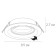 Pointed-built lamp Arte Lamp Mira A2862PL-1WH, GU10, 35 W, 10x2.7x2.7 cm, white