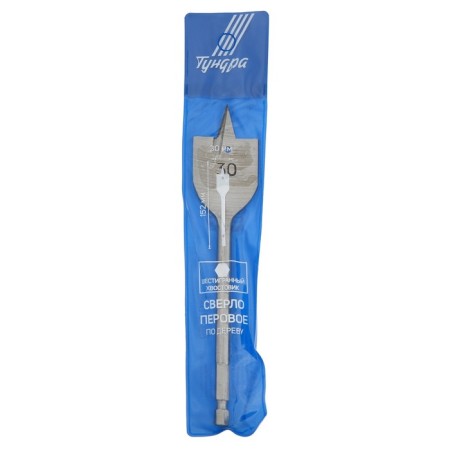 Wood drill feather tundra, hexagonal shank, 30 x 152 mm-1