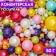 Confectionery sprinkling "stand out", multicolor, 50 g