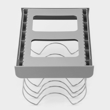 Kitchen holder for lids, pans and pots of the shade, color gray-5