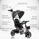 Three -wheeled bicycle Micio Velocet, Wheels EVA 10 "/8", COLLECT