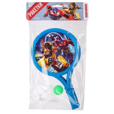 Gaming set, rackets, oxide and ball, transformers-1