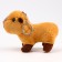 Soft toy "Capybara" on a key fob, 14 cm