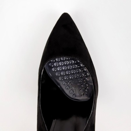 Half -slips for shoes, with a tread, silicone, 9.5 × 6.3 cm, pair, color transparent-1