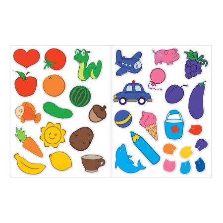 Stickers Teaching "colors", 12 p.-2