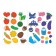 Stickers Teaching "colors", 12 p.