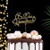 Topper "Happy Birthday", gold, mix, 5 different in the packing, give beautifully