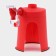 Dispenser for carbonated drinks, 16.5 × 12.5 × 16.5 cm, red color