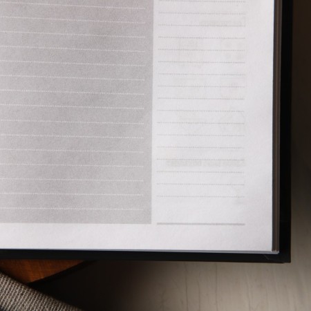 A book for recording recipes and a notebook list of purchases “Happiness is”.-3
