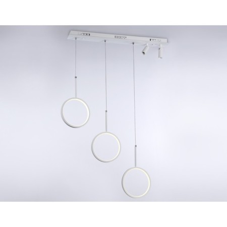 LED LED suspension with a remote control Ambrella Light, Linetech, FL5277, LED, 59 W, 4425LUM, 3000-6400K, white color-4