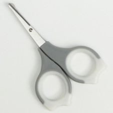 Scissors manicure children's safe, gray color