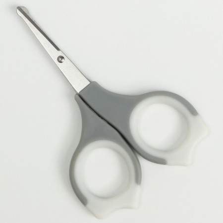 Scissors manicure children's safe, gray color