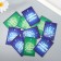 Cardboard "Congratulations" set 10 pcs (5 types) 4x6 cm