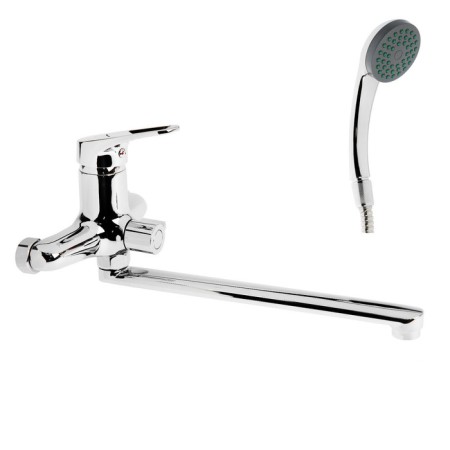 ACCOONA bathtub mixer A87150, single -leaf, chrome