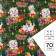 New Year. Packaging paper, 70x100 cm, cats aristocrats