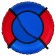Winter Star tubing-vatter, case diameter 90 cm, blue/red color