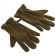 Fleet gloves, khaki color, s-m size