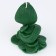New Year's candle interior “New Year: Snake on Coins”, Green, 78 x 61 x 52