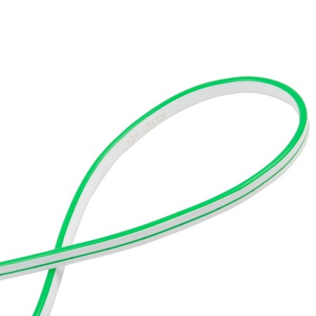 Flexible Neon Uniel, 6x12 mm, IP67, 5 m, 120 LED/m, 12 V, Green glow glow-2