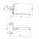 Fashun A2115 bath mixer, one -leaf, pour 270 mm, with a shower set, chrome