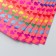 Foamiran holography "Hearts on Red" 2 mm format A4 set 5 sheets