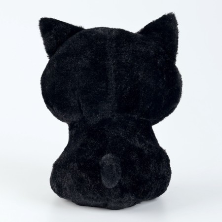 Soft toy "cat", 20 cm, black color-3