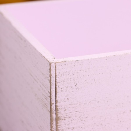 Kashpo wooden "Provence" 23x12.5x9 cm lilac-3