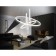 Suspended controlled LED lamp Ambrella Light, Linetech, FL5371, LED, 93 W, 6975LUM, 3000-6400K, white color