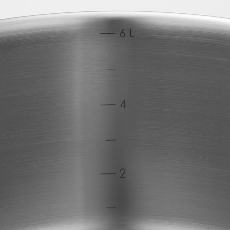 Mantock 3V1, 6 L, D = 26 cm, glass cover, heat distribution bottom, induction-3