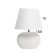Table lamp "Iltho" 1x40W E14 white19.5x19.5x33cm