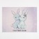 A napkin on the table of the "Happy Easter!" PVC 40*29cm