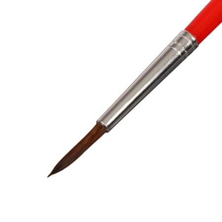 Pencils of watercolor 12 colors "fish", trihedral, with a brush-3
