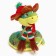 Soft toy "Snake", in a hat ear and a scarf, 15 cm
