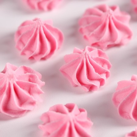 Mashless pink sugar konfinetta for decor of cupcakes, cake, cakes and drinks, 30 g.-2