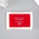 Stamping pillow "Red" 7.7x5.2x1.8 cm