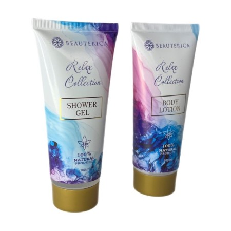 Gift set Beauterica No. 27, 2 subjects: shower gel 100 ml, body lotion 100 ml-6