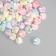 Beads for creativity plastic "shell" color mother -in -law set of 20 g 1.4x1.4x0.7 cm