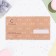 Money envelope "Happy Birthday!" Brown cage, 17 x 9 cm