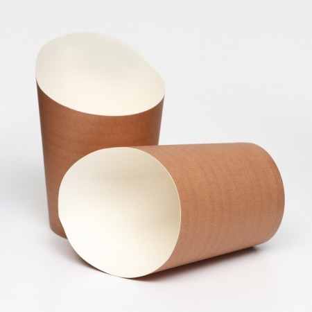 Packaging for potatoes FRI, Kraft White, 11 x 8 x 6 cm