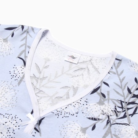 Night shirt female, lilac color, rr 52-1