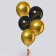 Shar Latex 12 "Happy Birthday" 50 pcs. Chrome