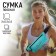 Keep Distance Ruke Bag for Runs on the zipper, the color is turquoise