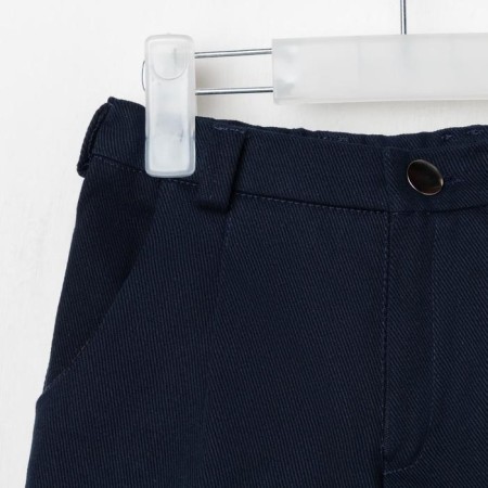 Shorts for the boy Minaku: Casual Collection Kids dark blue color, height 98 cm-4