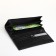 Women's wallet on a magnet, black color