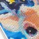 Diamond embroidery with a partial filling of Olenenok 15*21, canvas