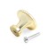 Handle button tundra RK018GP, color gold, 8 pcs TMP