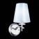 Wall lamp EVOLUCE. Sle105611-01. Permone. 1x40 watts, E14, 14x29 cm, color chromium