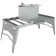 Universal folding coat for a smokehouse, grill grille, 63 x 28.5 x 23 cm