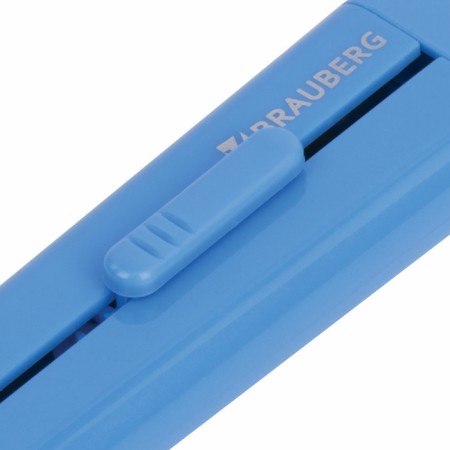 Universal knife Brauberg Delta 237086, plastic case, autofixer, 9 mm-1